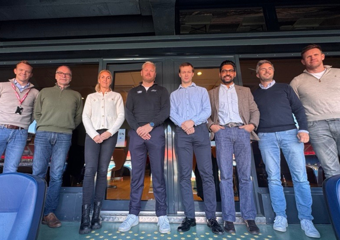 Bilde av deltakere fra fotballforum på Ullevål