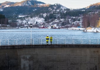 Overløp ved Nesjøen dam