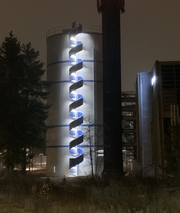 akkumulatortank p&aring; Gardermoen