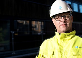 arild Reklev i Stjørdal med arbeidsklær